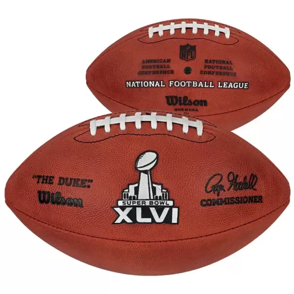 NFL 2026 赛季“超级碗”限定版真皮橄榄球